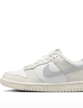 Nikek 舒适 轻盈 防滑耐磨儿童板鞋 灰白色 青少年FB9109-109