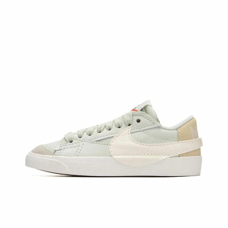 NIKE/耐克Blazer Low'77 Jumbo白绿夏季开拓者板鞋女DQ1470-004
