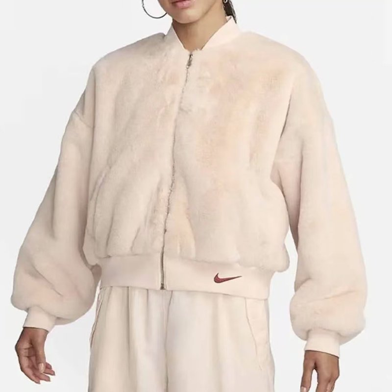 耐克Nike女子人造皮草外套