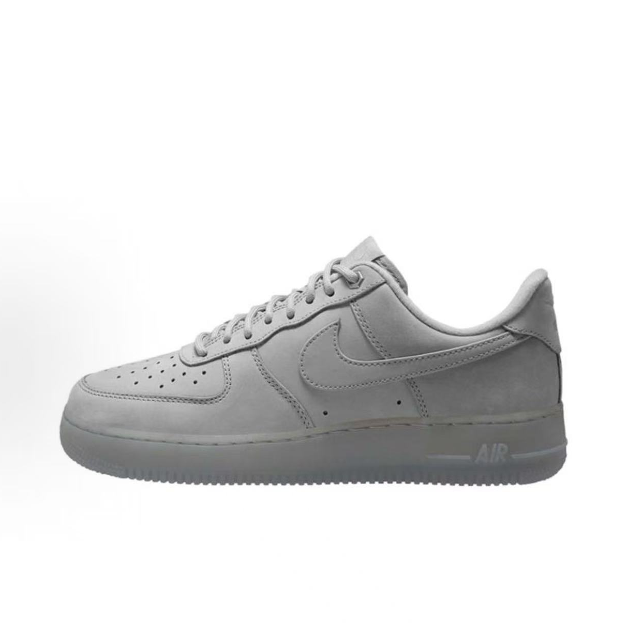 NIKE/耐克 男子AF1 磨砂灰色空军一号运动休闲鞋 CJ9179-002
