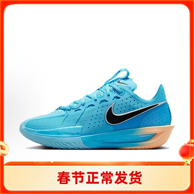 NIKE耐克男子夏季G.T. Cut 3减震耐磨低帮实战篮球鞋DV2918-404