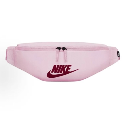 NIKE耐克 Sportswear logo标志 斜跨腰包 粉色小号 BA5750-663