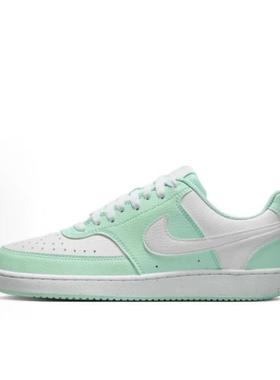 耐克/Nike Court Borough  百搭 低帮 板鞋白绿色女款 DH3158-301