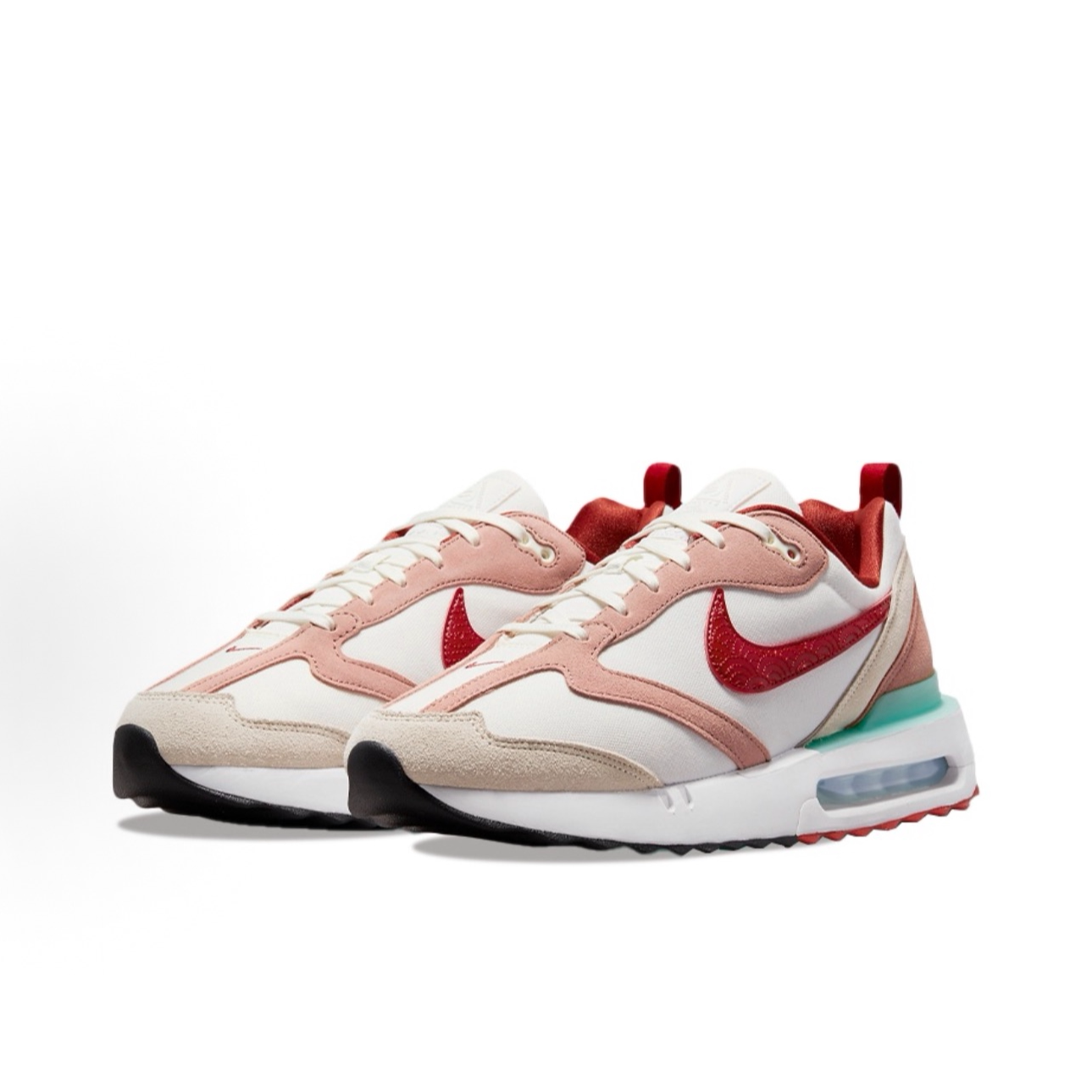 Nike 中国年 运动 耐磨 低帮 生活休闲鞋 男款 白红粉DQ4976-161