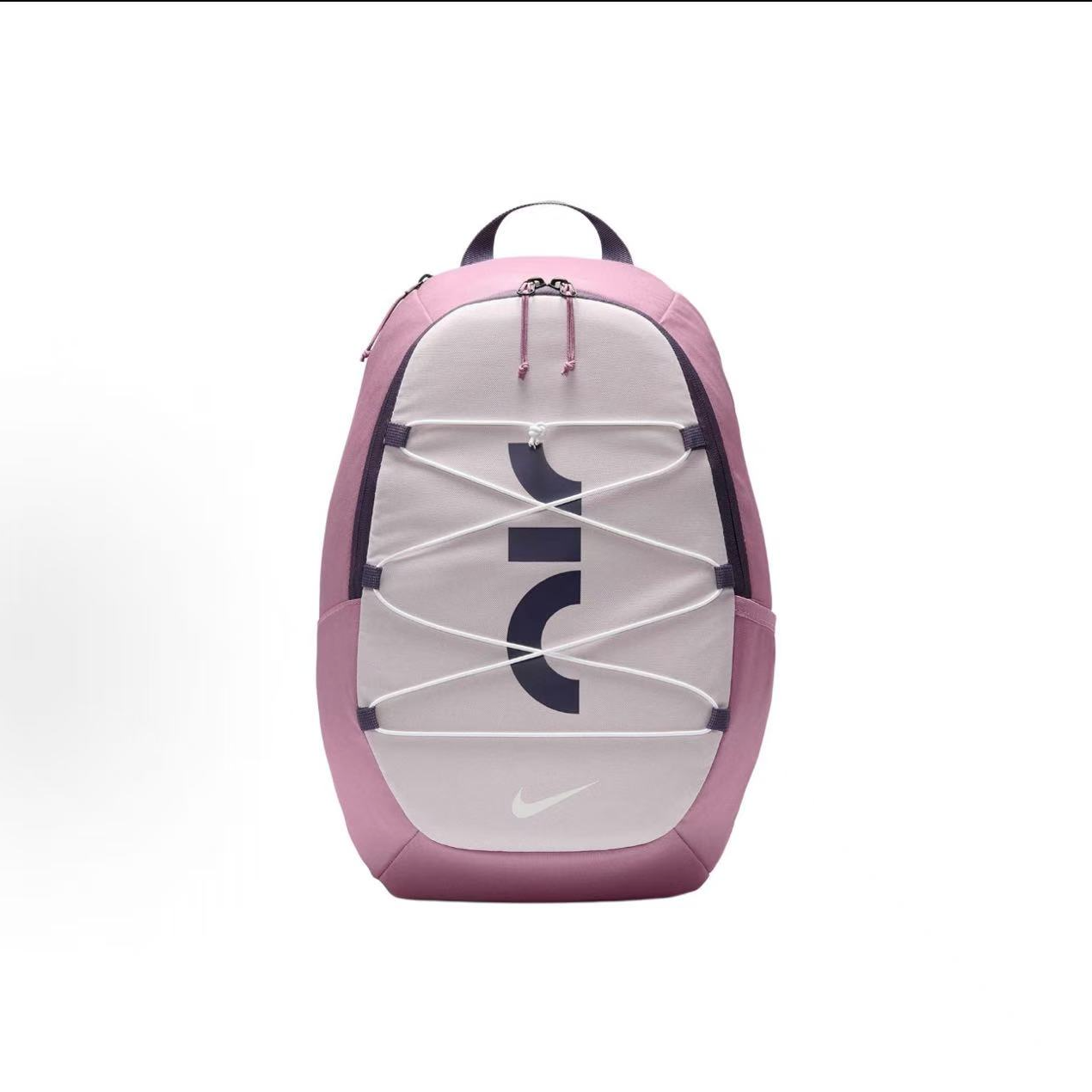 NIKE/耐克 松紧绳设计拉链开合 粉色 书包背包双肩包 DV6246-523