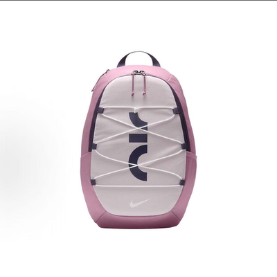 NIKE/耐克 松紧绳设计拉链开合 粉色 书包背包双肩包 DV6246-523