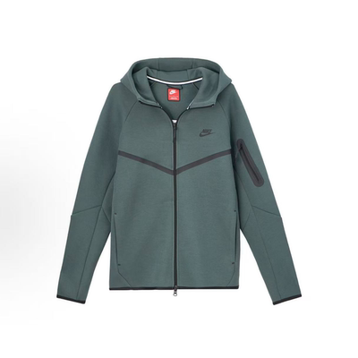 Nike耐克 TECH 舒适连帽长袖夹克 男款 绿古色 HV0950-338