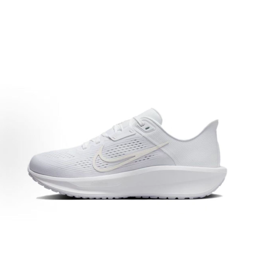 耐克NIKE Quest 6 舒适柔软减震支撑白色女款跑步鞋 FD6034-106