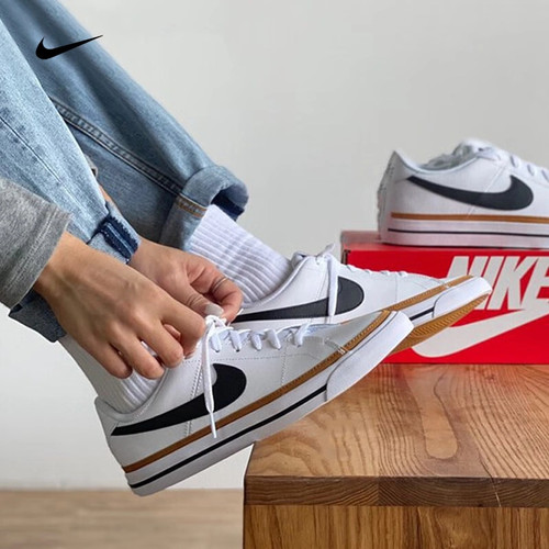 【奥莱】Nike/耐克Court Legacy学生百搭复古运动板鞋 DH3161-100