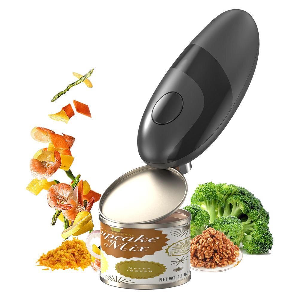 电动不伤手开罐器家用开罐头神器简易罐头刀开瓶工具开盖起子商用