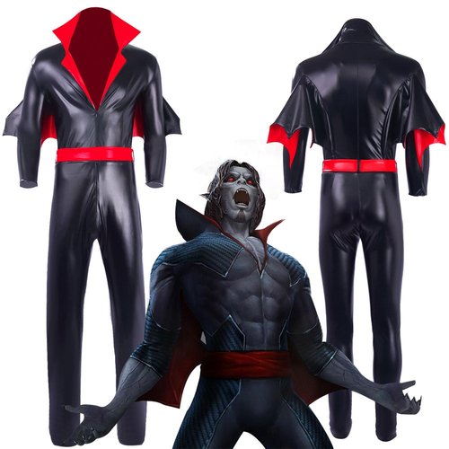 演吸血鬼博士cosplay万圣节装扮暗夜博士·莫比亚斯cos服角色扮