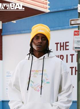 【清仓福利】TRIBAL 涂鸦TSTAR连帽卫衣美式街头潮牌街舞滑板