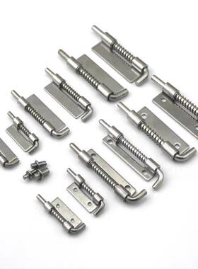 304不锈钢铰链生久柜锁CL-225-1A-Z/Y 弹簧插销245-9110 245-9111