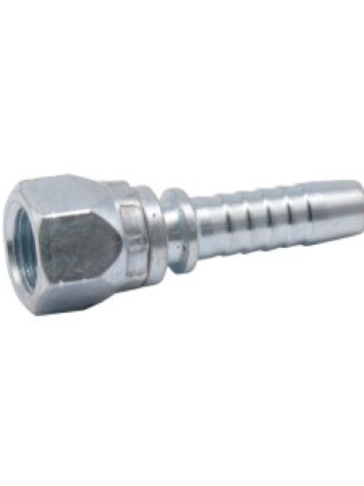 替代怡h达扣压式软管接头碳钢不锈钢WSF02-规格4-6-8-10-12