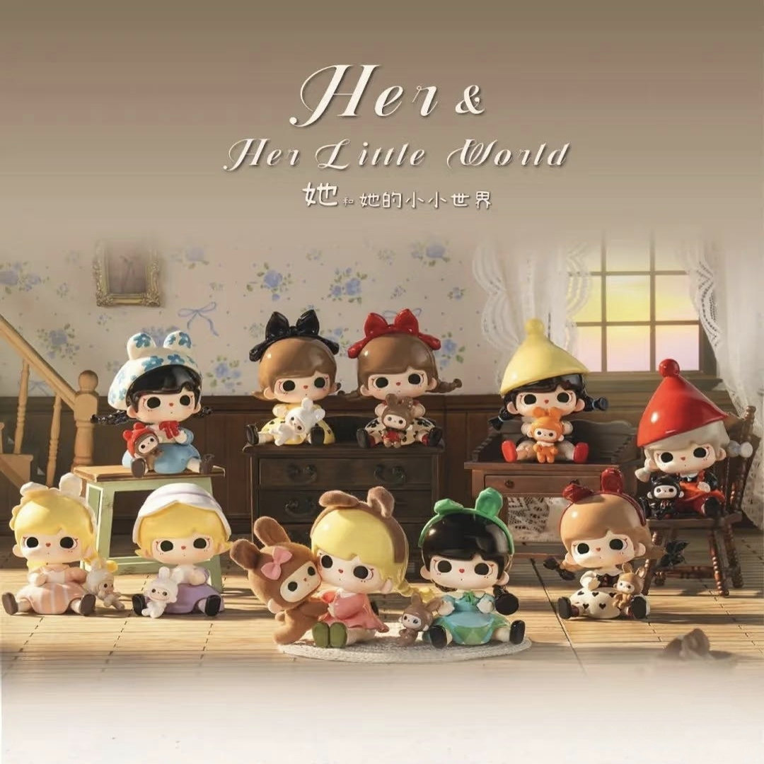 兔兔熊她和她的小小世界盲盒手办