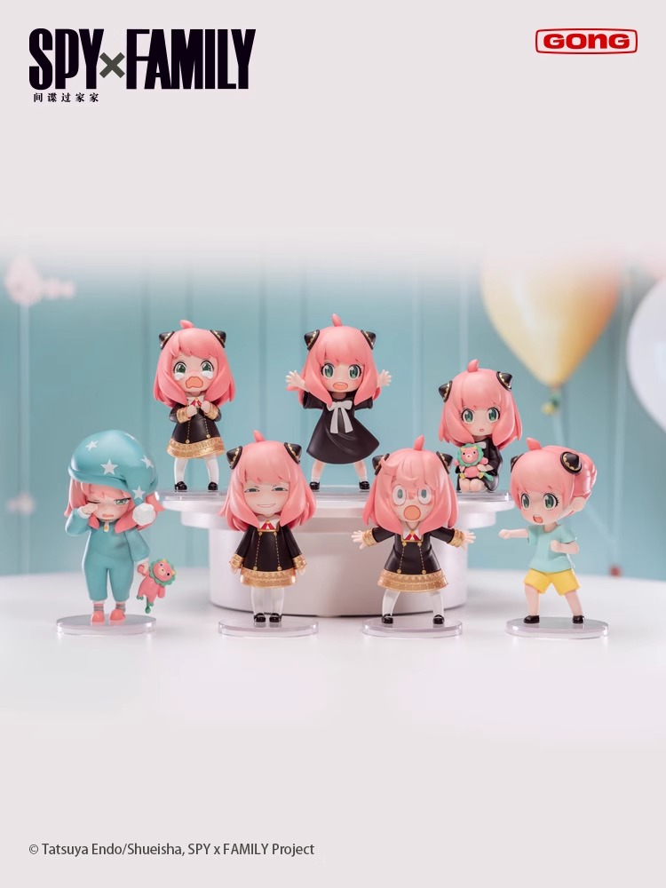 泡泡玛特间谍过家家阿尼亚的日常