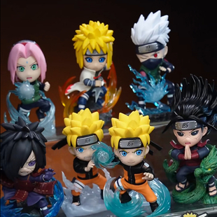 正版火影忍者疾风传终极之战盲盒鸣人佐助小樱卡卡西手办周边摆件