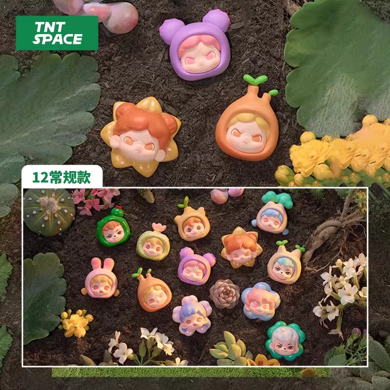TNTmi粒植物研究所盲盒手办摆件