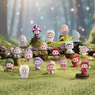 黑玩哦崽兜帽历险记mini萌粒盲盒