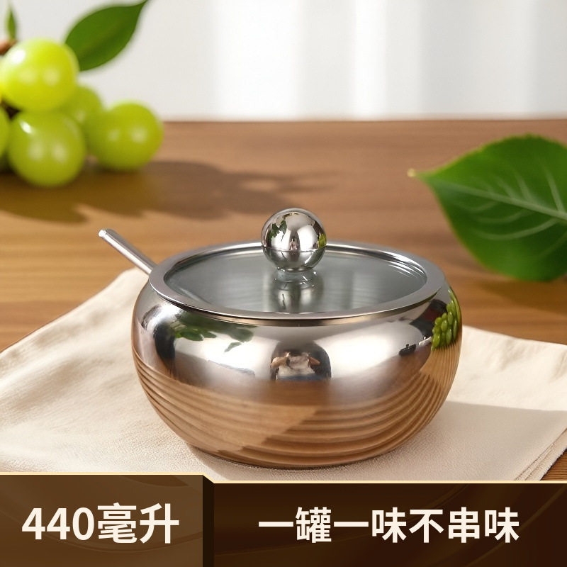 不锈钢调味罐调料罐创意