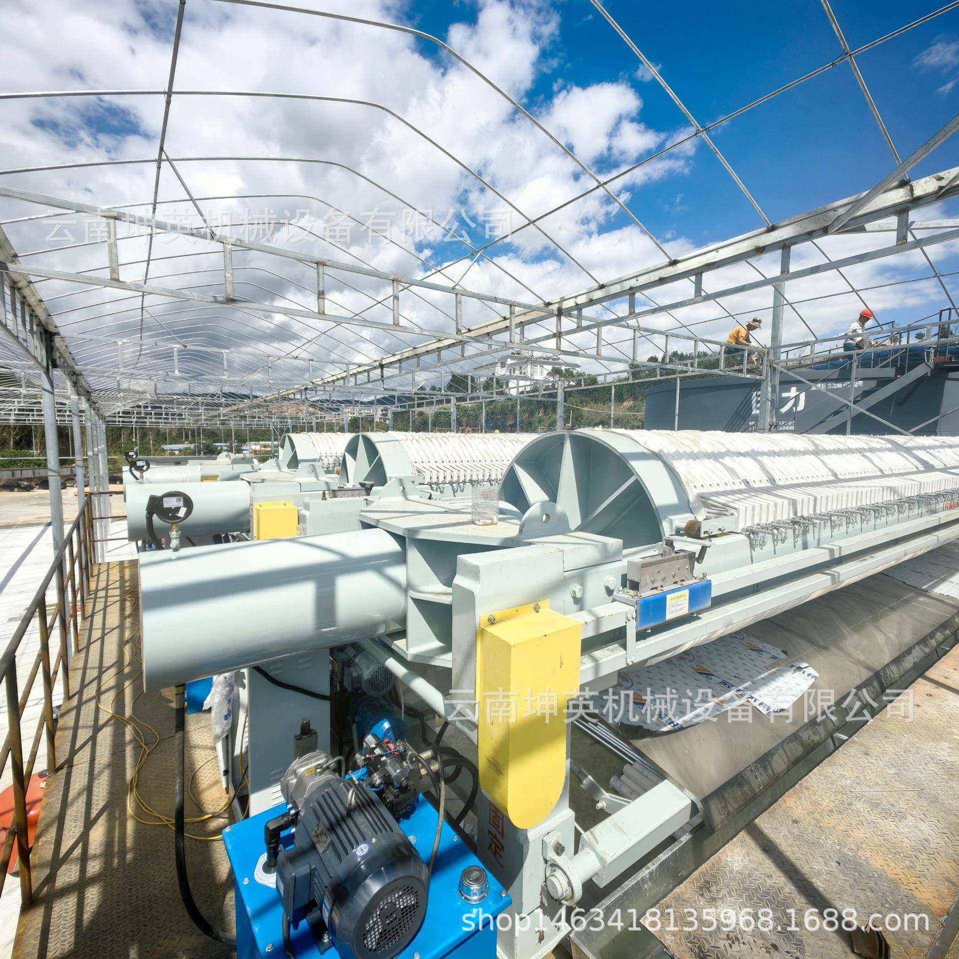 云南红河高压隔膜压滤机 市政污泥脱水设备 全自动板框厢式过滤机,机械设备,过滤设备,淘宝优惠券,粉丝福利购,淘宝优惠卷