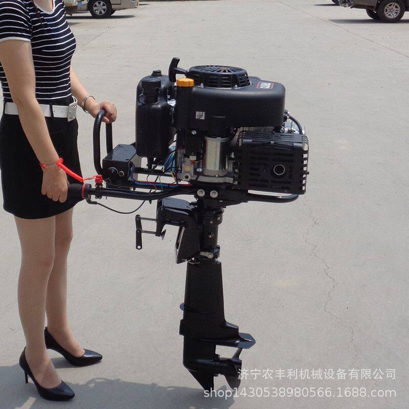 自动充电一键启动船挂机 后退当船尾机 15马力挂桨机厂家包邮
