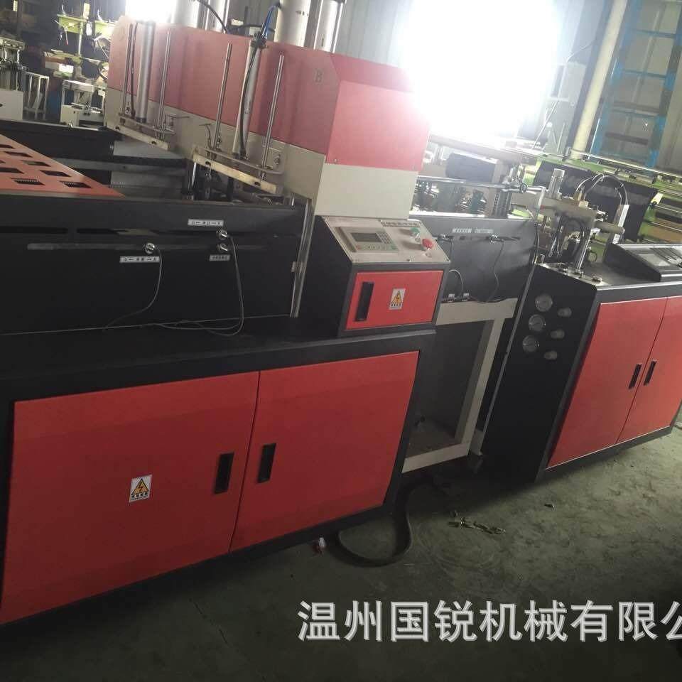 供应 DFHQ-450X2双通道热封热切制袋机 全自动降解背心袋制袋机