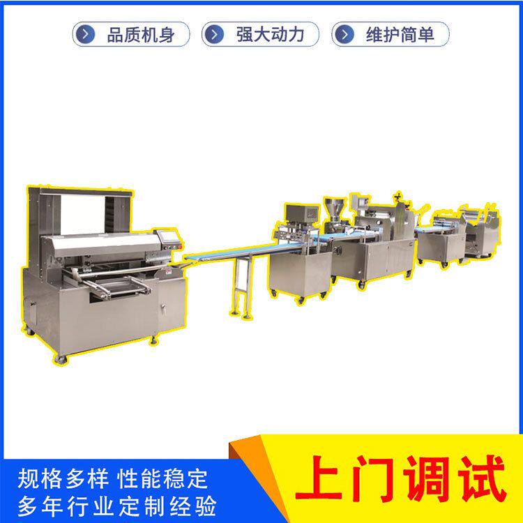 韧性酥性饼干生产设备 苏打饼干电加热隧道炉饼干生产线 饼干机械