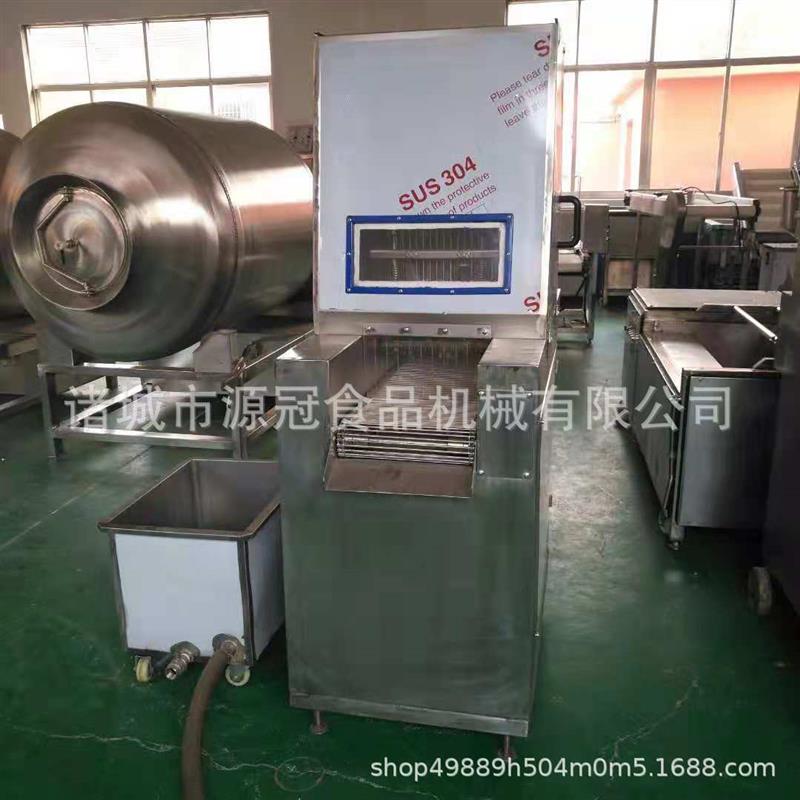 全自动盐水注射机鲜肉鸡腿腌渍入味机雪花牛肉腌渍料盐水注射设备