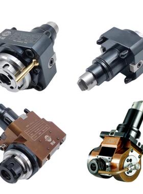 堡威动力刀座车铣复合斗山万向动力头0度90度X径Z轴向宇林数控