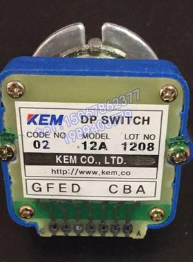 KEM韩国02 12A波段开关/进给倍率/选择开关/主轴开关02N/KDP-12A