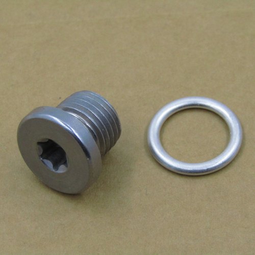 适用于奥迪A6L/A8L/Q7 途锐 卡宴3.0T发动机放油螺丝螺栓密封垫