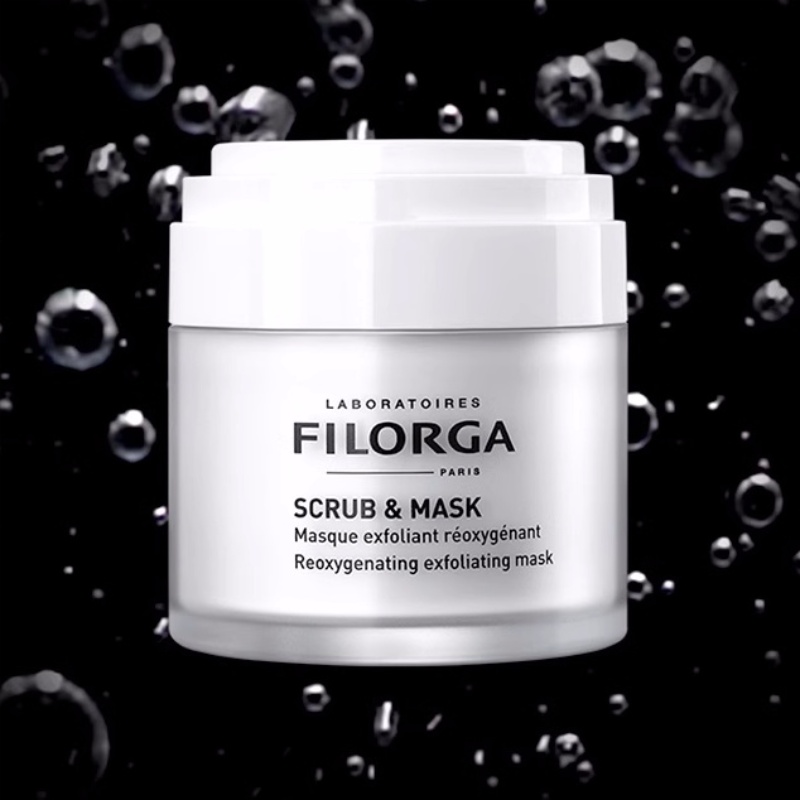FILORGA 菲洛嘉 去角质面膜 55ML 泡泡清洁面膜 到期25年5月