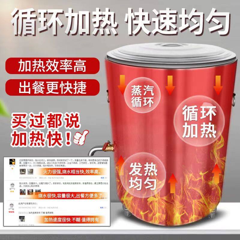 九鼎王煮面炉商用面馆电热燃气煮面桶煤气熬粥卤锅麻辣烫水饺保温