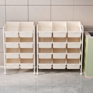 厨房放菜架多层置物架水果架子宝宝书本玩具收纳架杂物大容量收纳