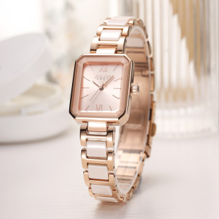 时尚 韩版 百搭优雅女士手表方表日常通勤女表1273 补贴福利价