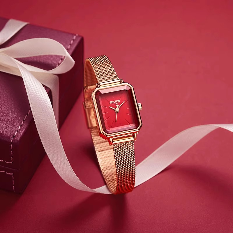 【补贴福利价】韩国官方正品聚利时方表女士手表气质简约女表1223