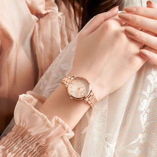 复古大气女表钢带女士手表2025新款 时尚 1167 JL聚利时正品 JULIUS