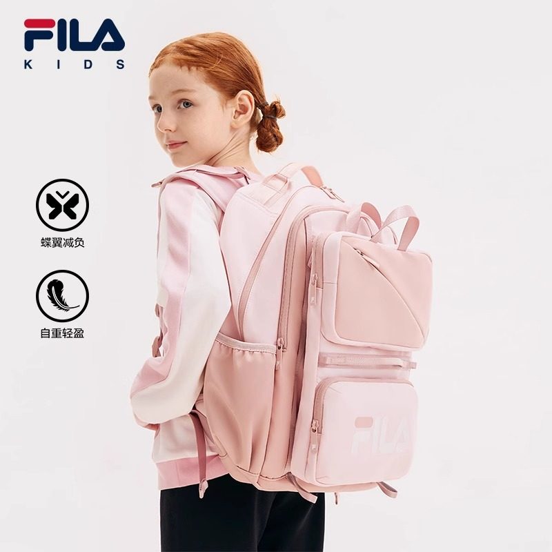 FILA斐乐儿童书包减负2025年春季新款一到三到六年级小学生双肩包,玩具/童车/益智/积木/模型,书包,淘宝优惠券,粉丝福利购,淘宝优惠卷