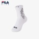 FILA斐乐配件儿童袜子运动2025年春季 新款 男女童小童中腰袜中筒袜