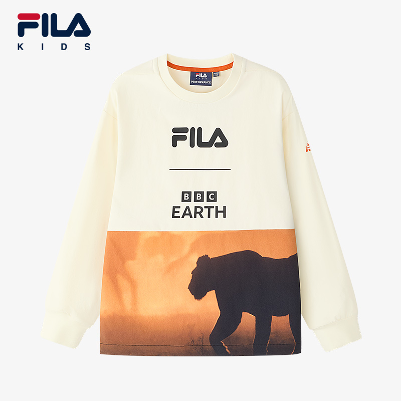 FILA斐乐女大童卫衣上衣
