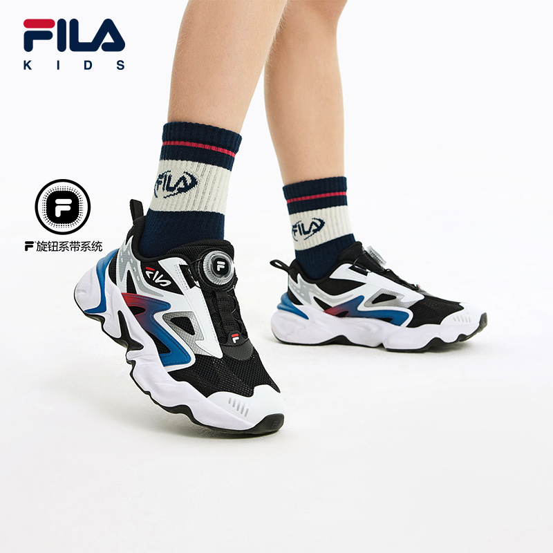 FILA斐乐中大童运动鞋子火花