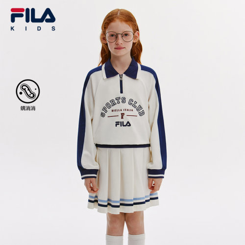 FILA斐乐女童针织连衣裙