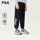 长裤 2025年冬季 新款 FILA斐乐儿童童装 女童中大童休闲针织加绒裤 子