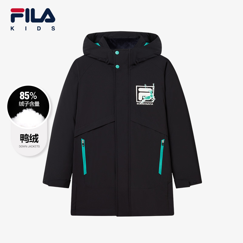 FILA斐乐保暖鸭绒长款外套