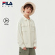 上衣2025年秋季 新款 男童中大童运动长袖 FILA斐乐儿童童装 翻领衬衫