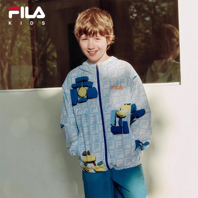 FILA斐乐男女童梭织外套