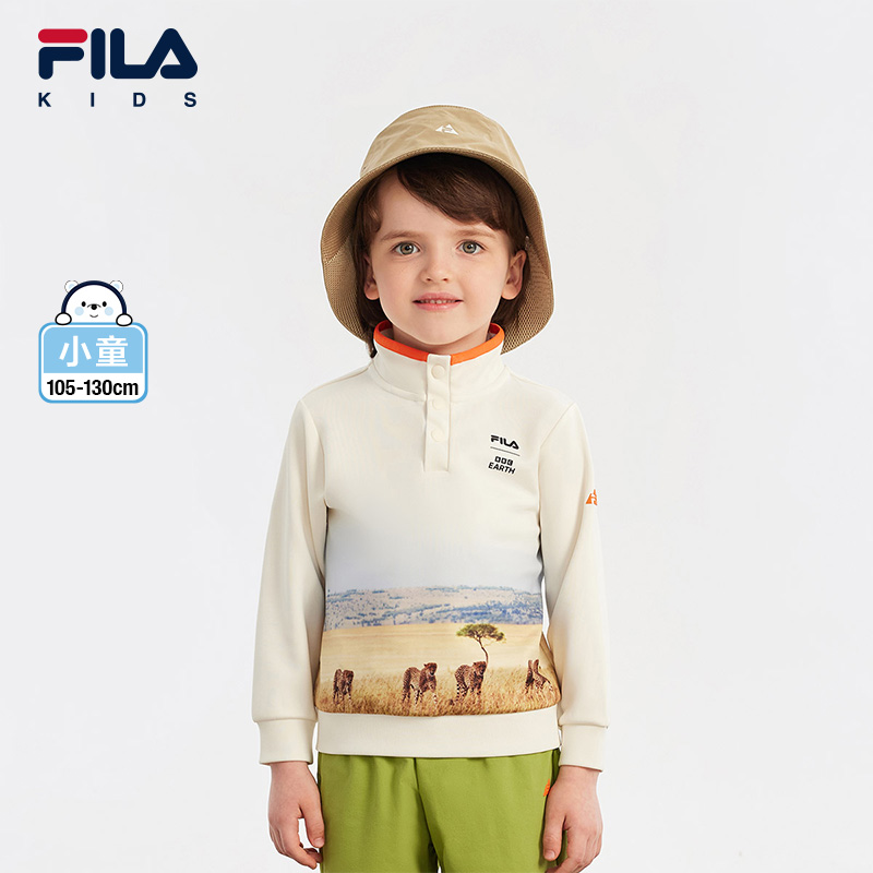 FILAxBBCEarth斐乐儿童长袖