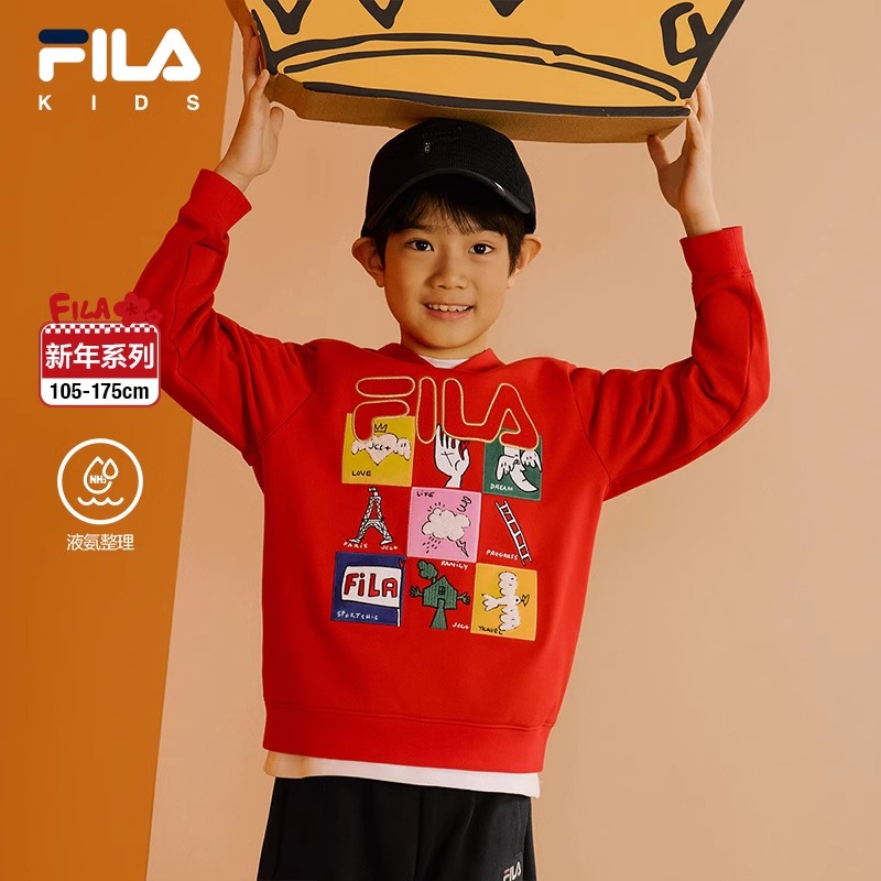 FILA斐乐新年衣服亲子