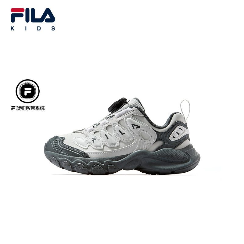 FILA斐乐小童革面运动鞋蘑菇鞋